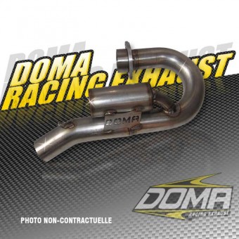 YAMAHA YZF 450 2020 - 2022 FACTORY RACING BOMB FRONT PIPE FOR DOMA SILENCER