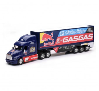 GAS GAS PETERBUILT RED BULL / TROY LEE TEAM TRUCK 1:32 SCALE