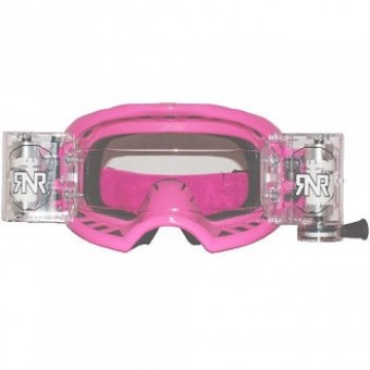 Colossus Wide Vision System Pink Roll Off Goggle 48mm FILM